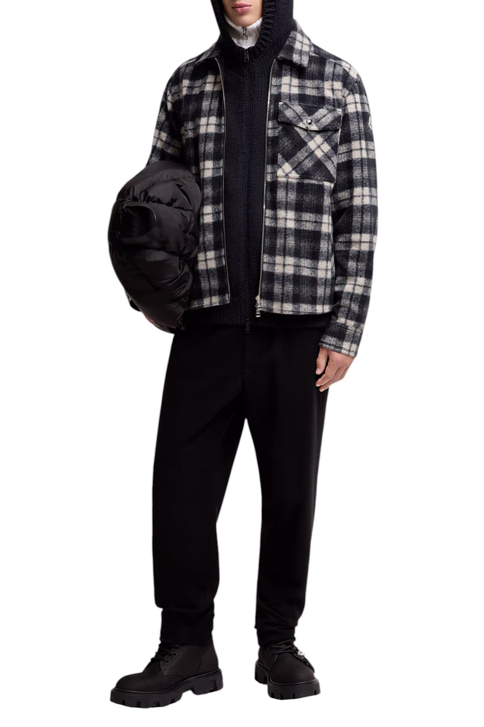 Мужской Moncler Куртка-рубашка CAMICIA (цвет ), артикул K20912F00019-89B55 | Фото 2