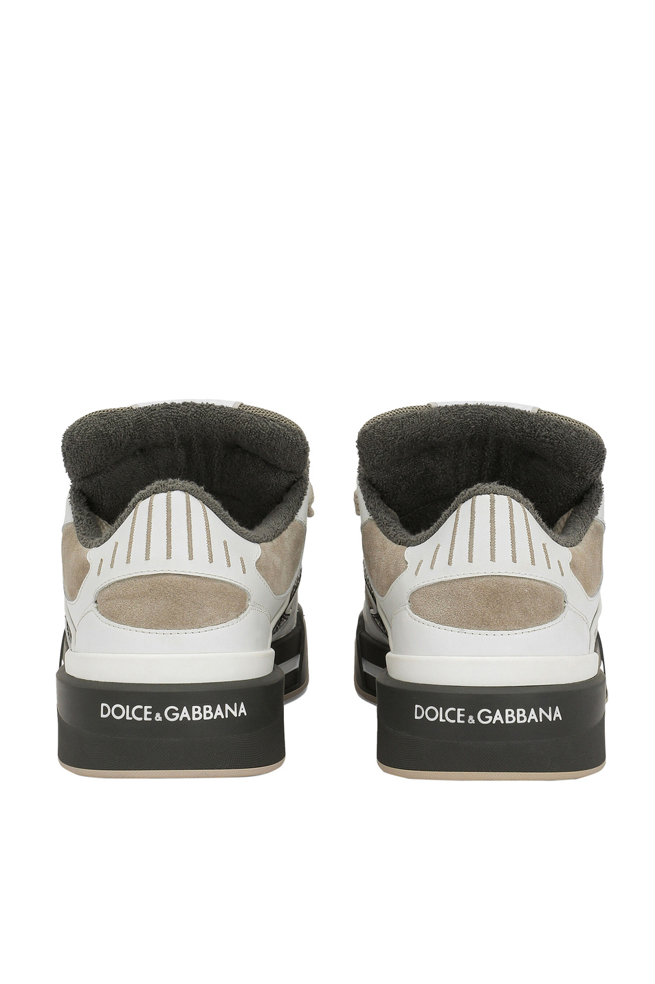 Мужской Dolce & Gabbana Кроссовки New Roma с контрастными вставками (цвет ), артикул CS2211-AO482 | Фото 3