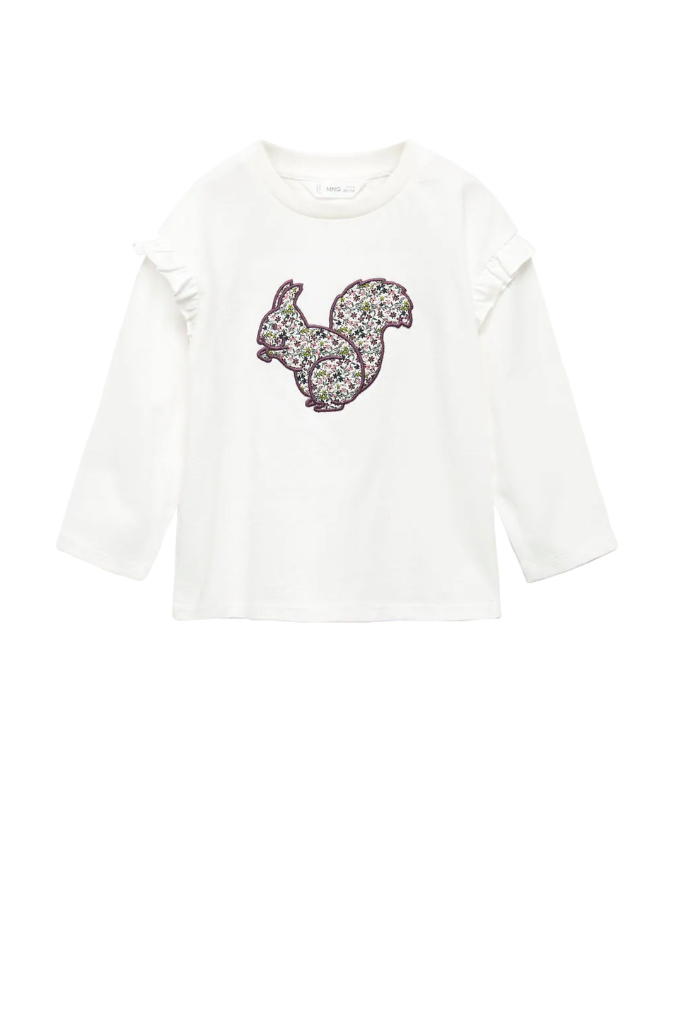 Девочкам Mango Kids Джемпер ARDI из натурального хлопка (цвет ), артикул 57007127 | Фото 1