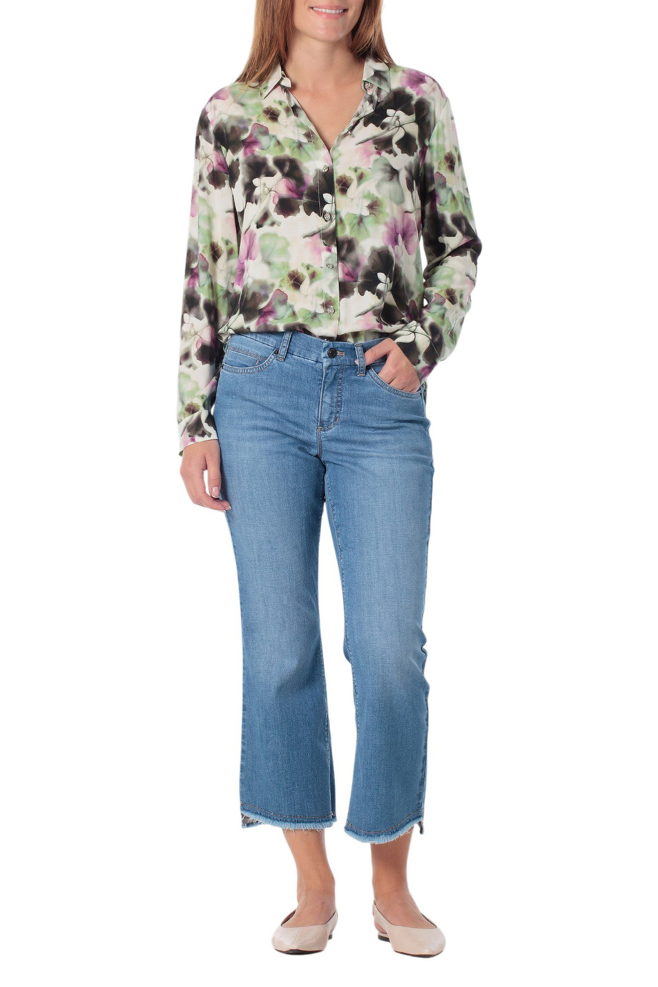 Женский Gerry Weber Блузка с принтом (цвет ), артикул N60466 | Фото 3