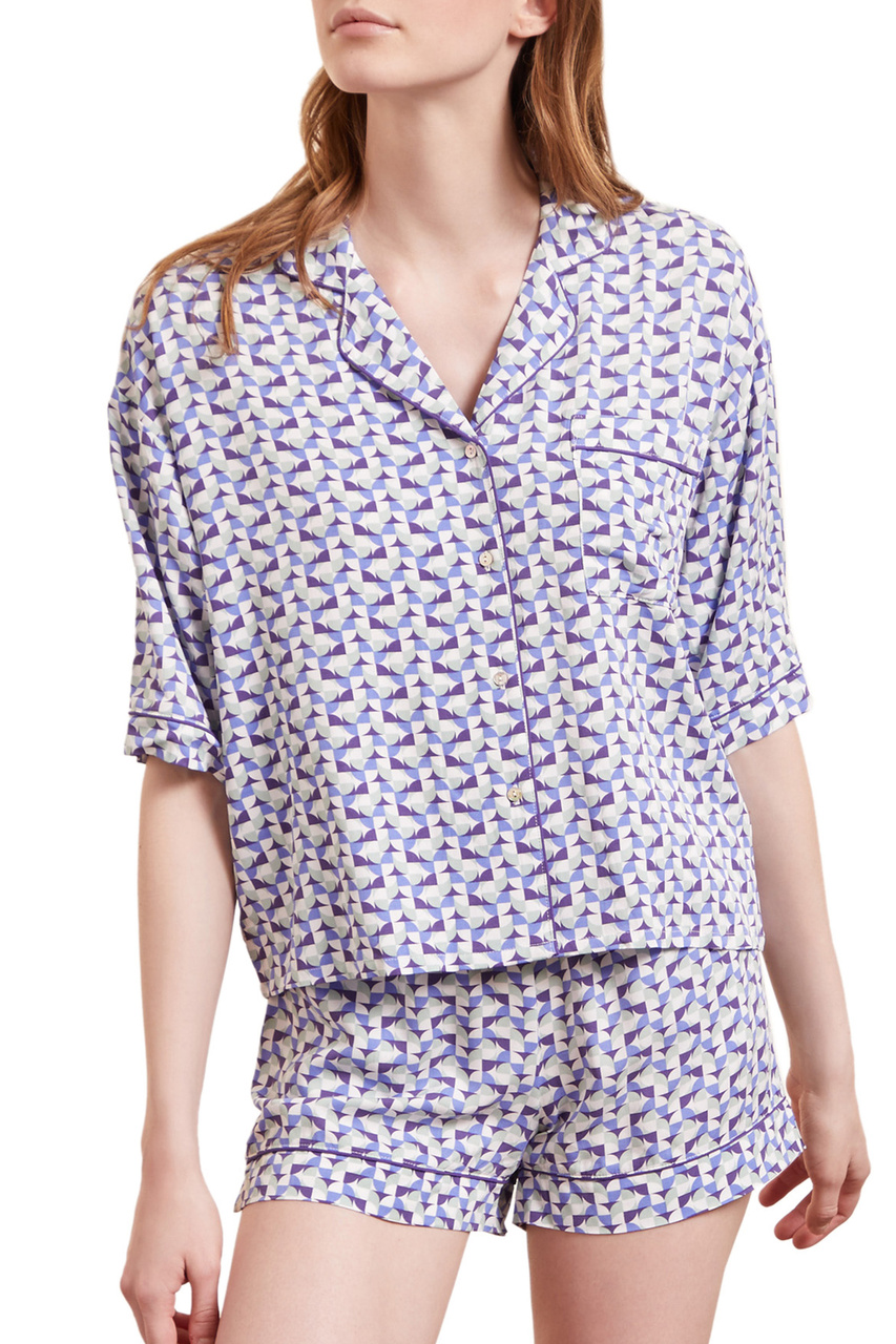 Пижамная рубашка EDEL|Основной цвет:Разноцветный|Артикул:6527758 | Фото 1