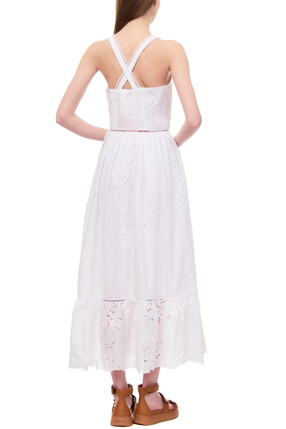 Женский MAX&Co. Платье EFFLUVIO из натурального хлопка (цвет ), артикул 72212523 | Фото 5
