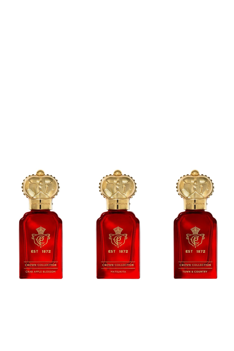 Unisex Clive Christian Духи в наборе Crown Collection Travellers Set, 3 х 10 мл (цвет ), артикул CC01.CT--G010.01 | Фото 1