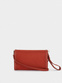 Parfois Фактурная замшевая сумка через плечо (Красный цвет), артикул 180281 | Фото 3