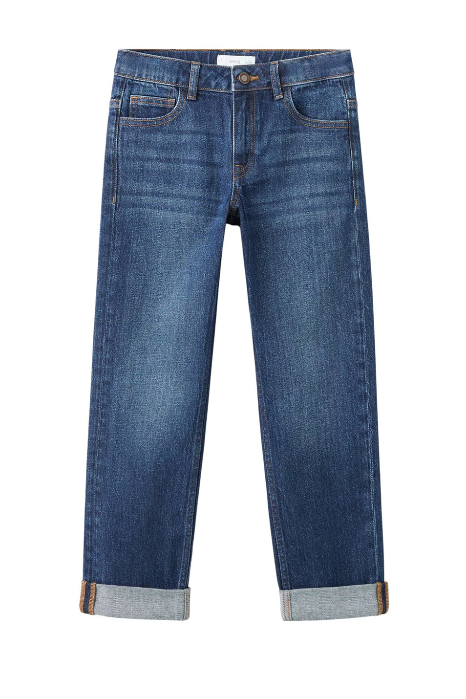 Мальчикам Mango Kids Джинсы REGULAR из эластичного хлопка (цвет ), артикул 27041239 | Фото 1