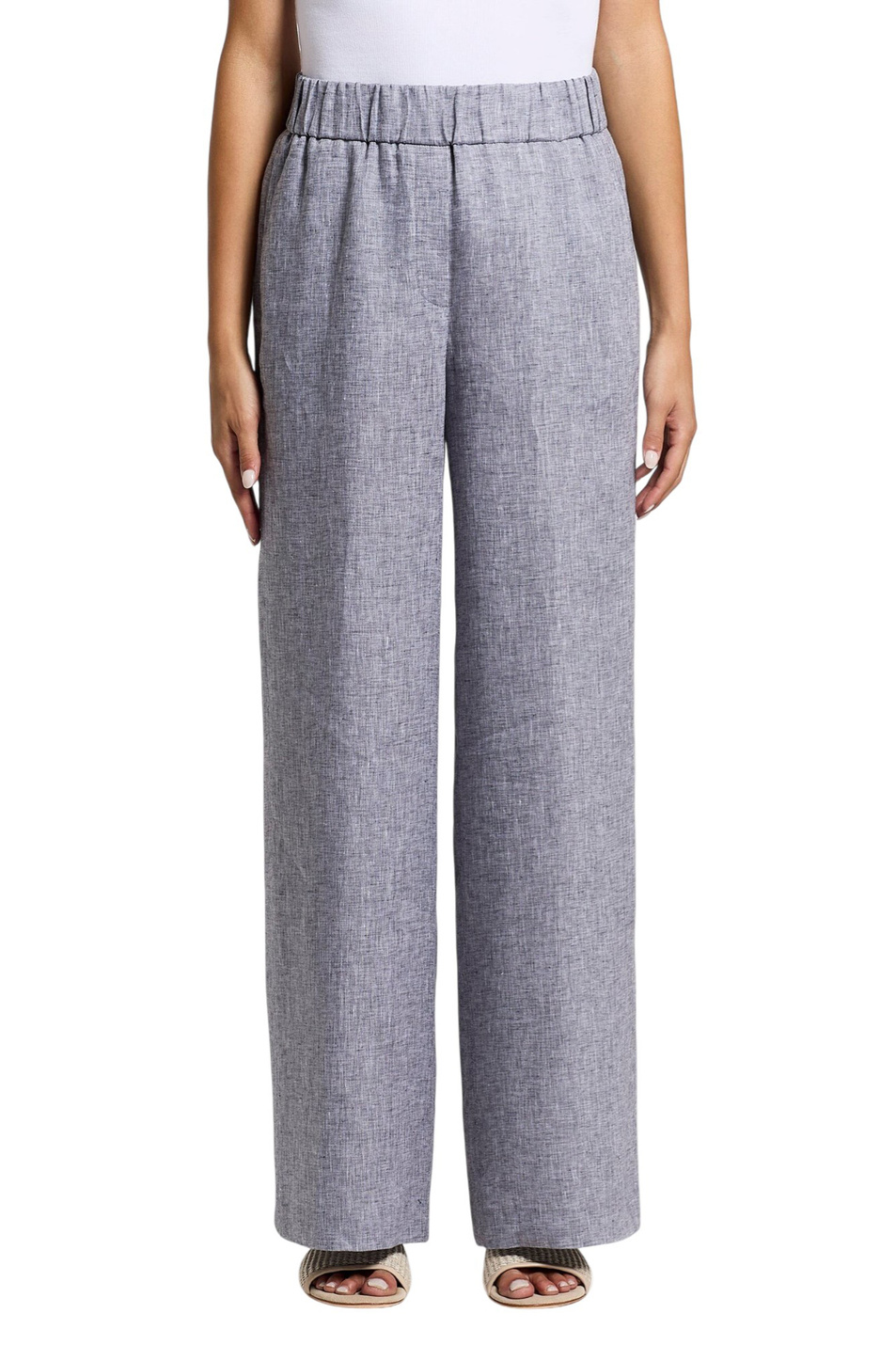 Женский Peserico Брюки из льна (цвет ), артикул P04124-02600 | Фото 4