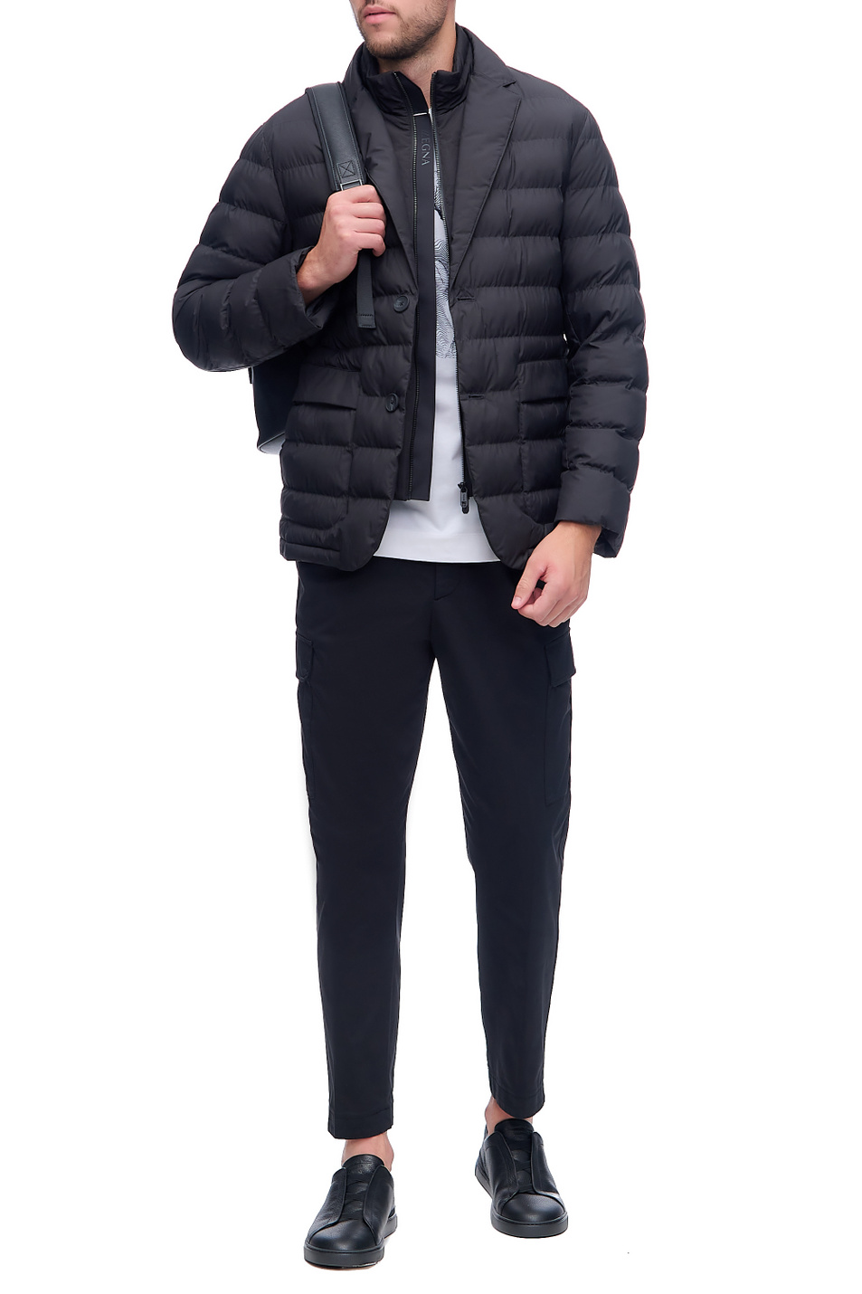 Мужской Zegna Куртка с двойным воротником (цвет ), артикул VY023-ZZ103-K09 | Фото 2