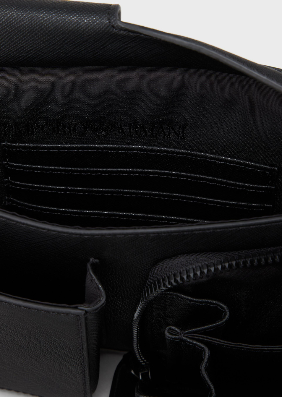 Emporio Armani Сумка из восстановленной кожи с сафьяновым принтом и внешним карманом (цвет ), артикул Y4R320-Y020V | Фото 5