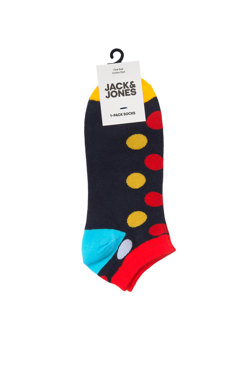 Мужской Jack & Jones Носки с принтом в горох (цвет ), артикул 12209454 | Фото 2