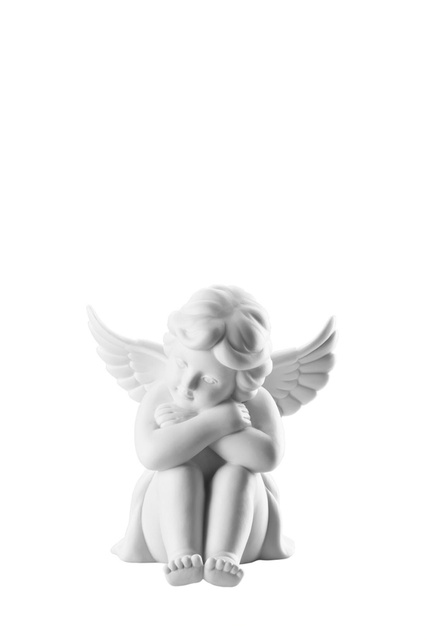 Фигурка «Сидящий ангел»|Основной цвет:Белый|Артикул:69055-000102-90089 | Фото 1