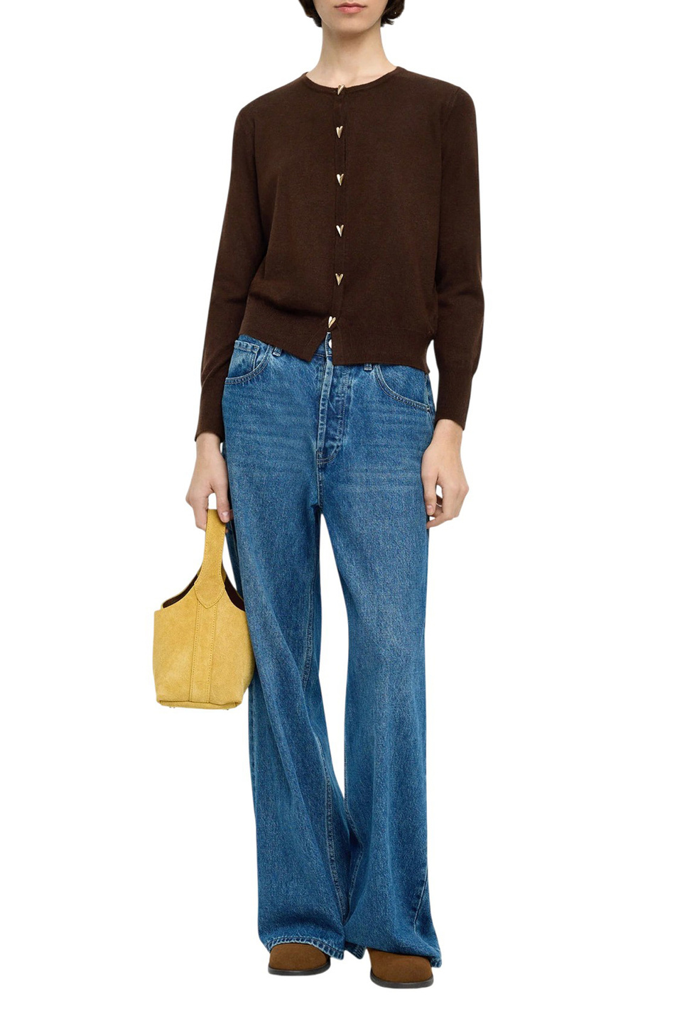 Женский Parfois Кардиган с круглым вырезом (цвет ), артикул 241791 | Фото 2