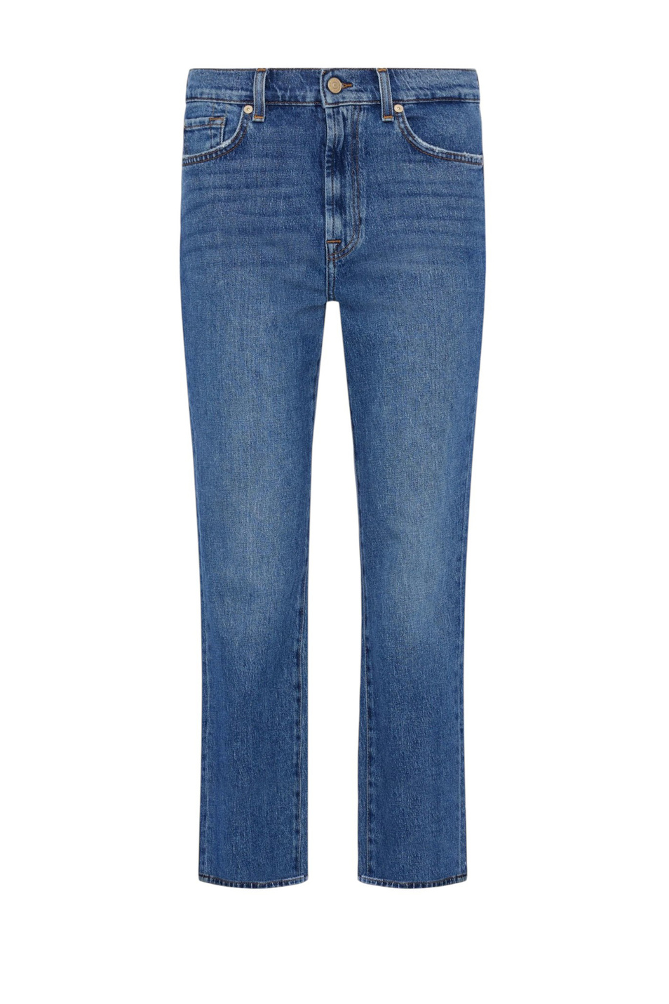Женский 7 for all Mankind Джинсы из эластичного хлопка (цвет ), артикул 7U113C10 | Фото 1