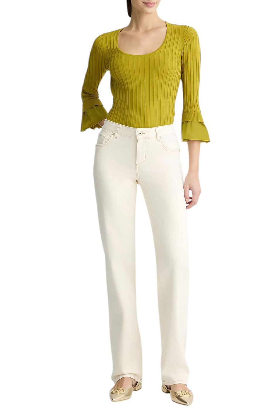 Женский Liu Jo Джинсы из эластичного хлопка (цвет ), артикул UA5219TS053 | Фото 2