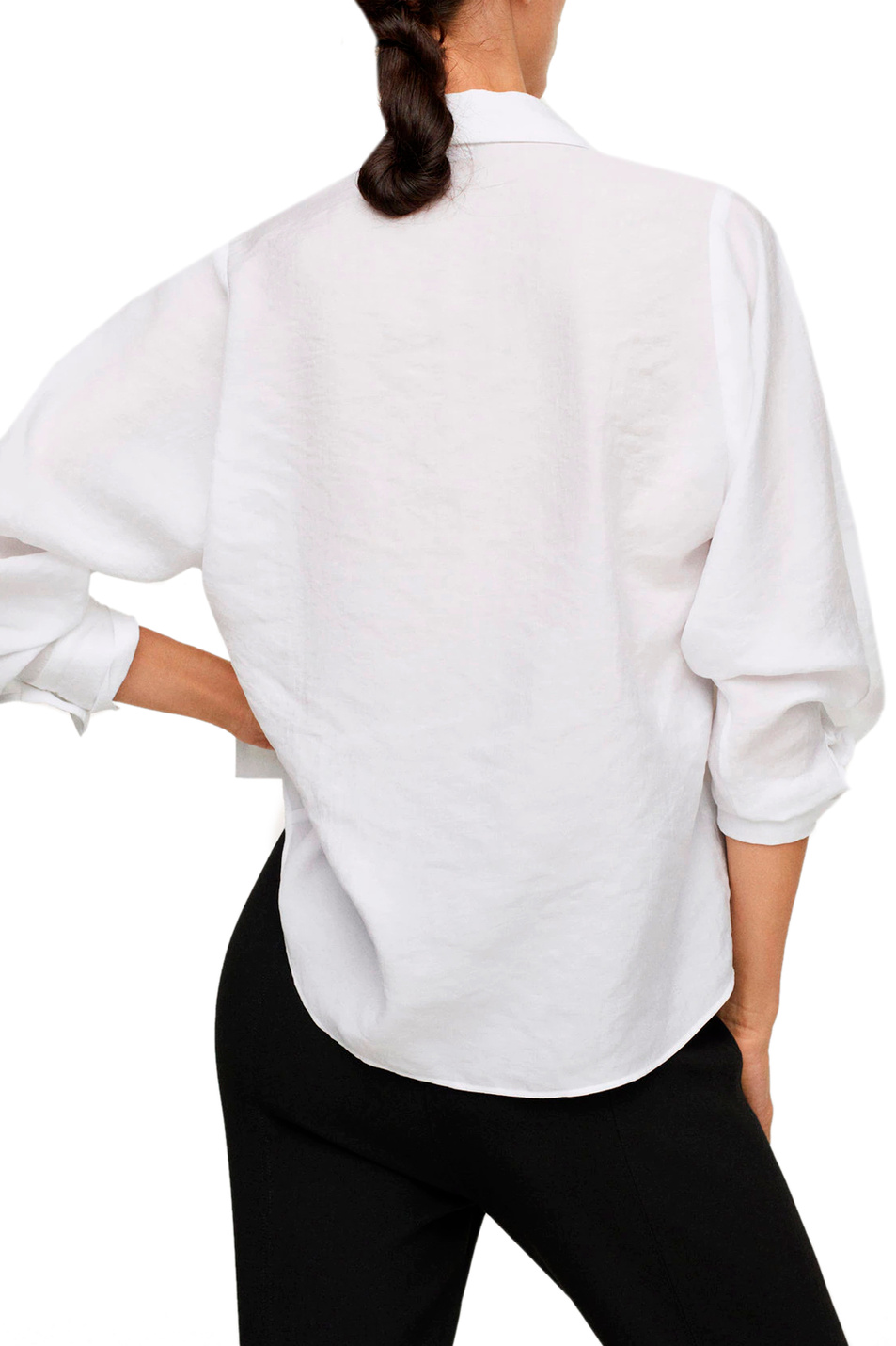 Mango Рубашка CLOTILDA с оборками на рукавах (цвет ), артикул 17063788 | Фото 4