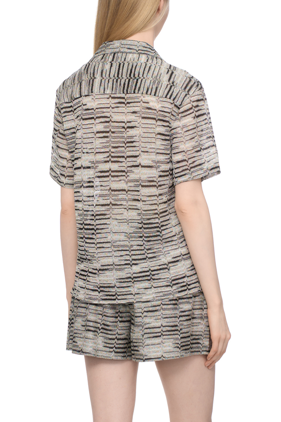 Женский Missoni Рубашка с люрексом (цвет ), артикул DS25SJ02-BR00ZW | Фото 4