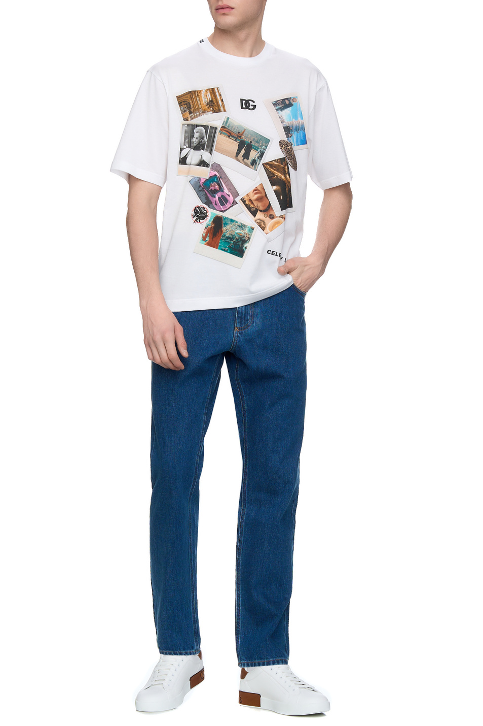 Мужской Dolce & Gabbana Джинсы однотонные (цвет ), артикул GYJDAD-G8MF6 | Фото 3