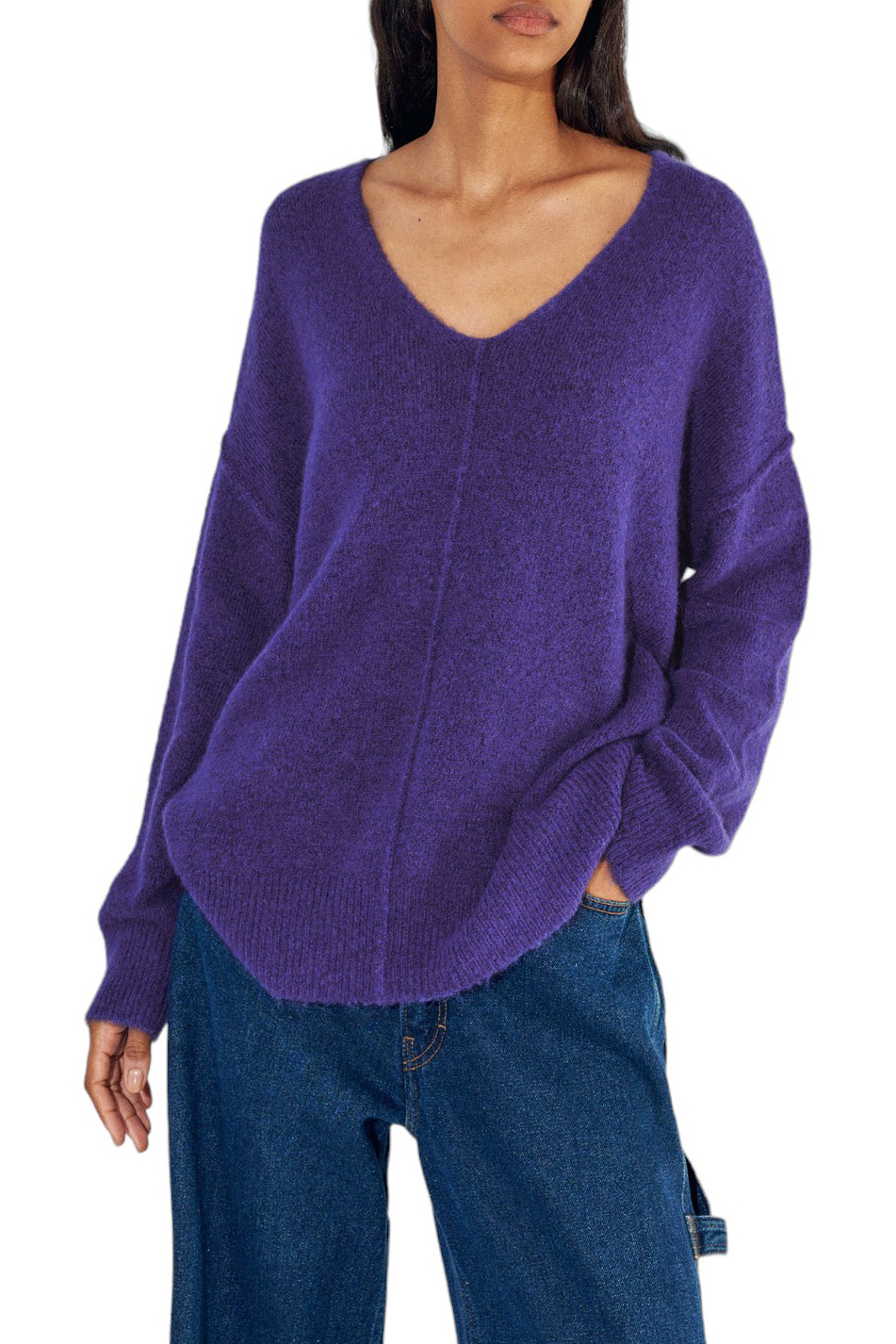 Женский Parfois Пуловер с V-образным вырезом (цвет ), артикул 212654 | Фото 3