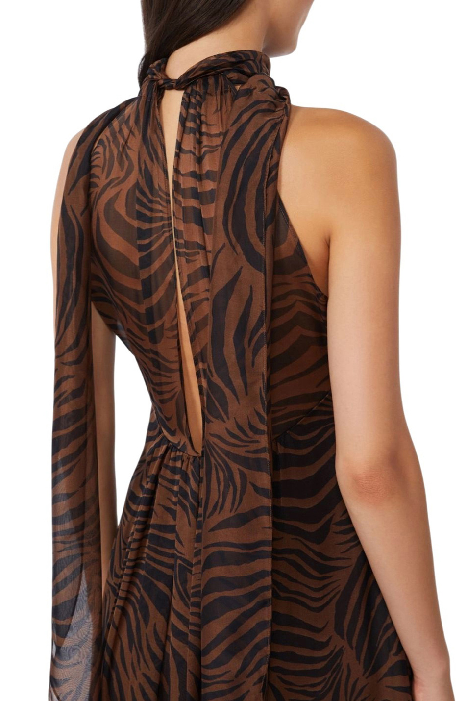 Женский Max Mara Платье SALICE из шелка (цвет ), артикул 2616221092 | Фото 5