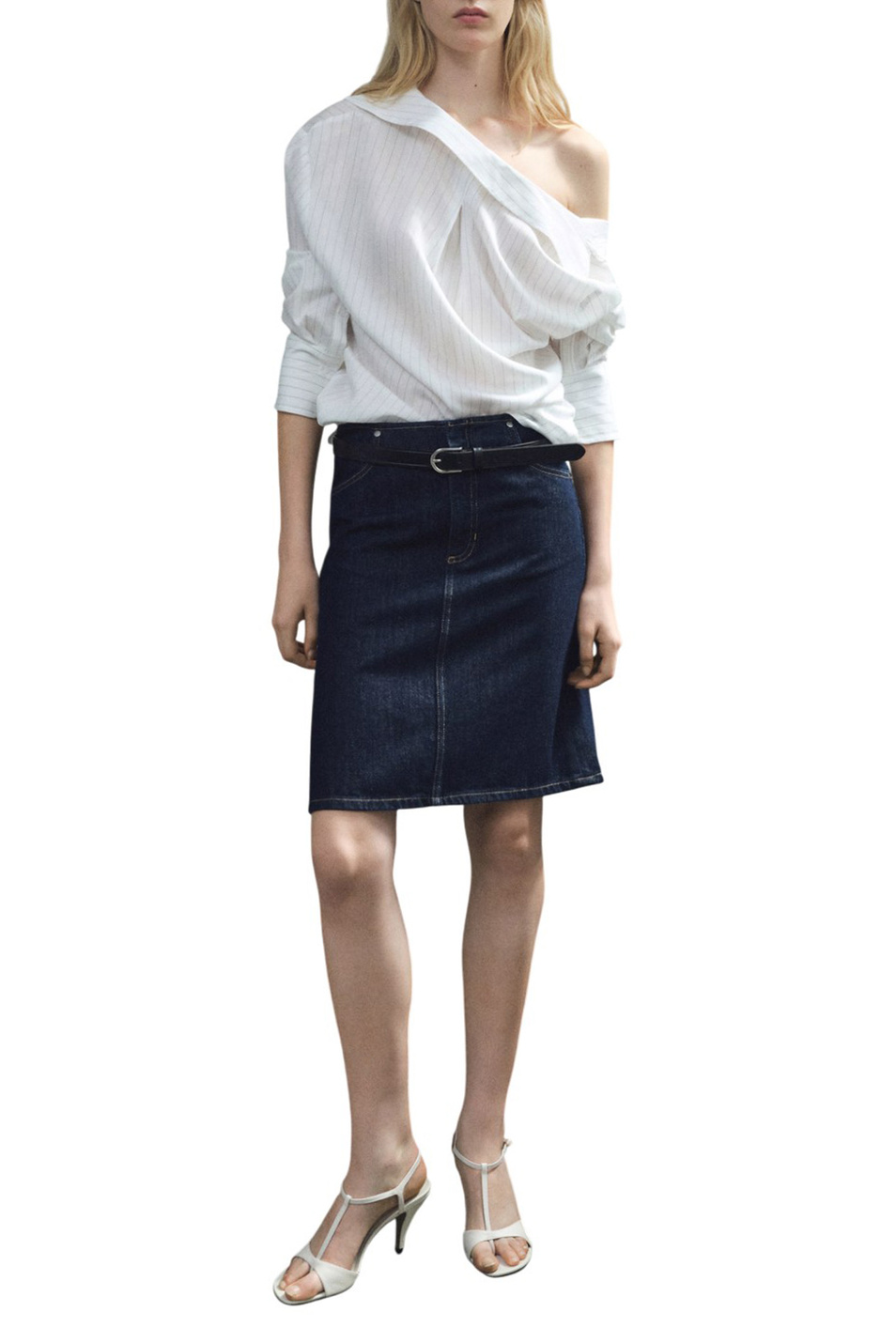 Женский Mango Юбка джинсовая MENPHIS (цвет ), артикул 17056744 | Фото 2