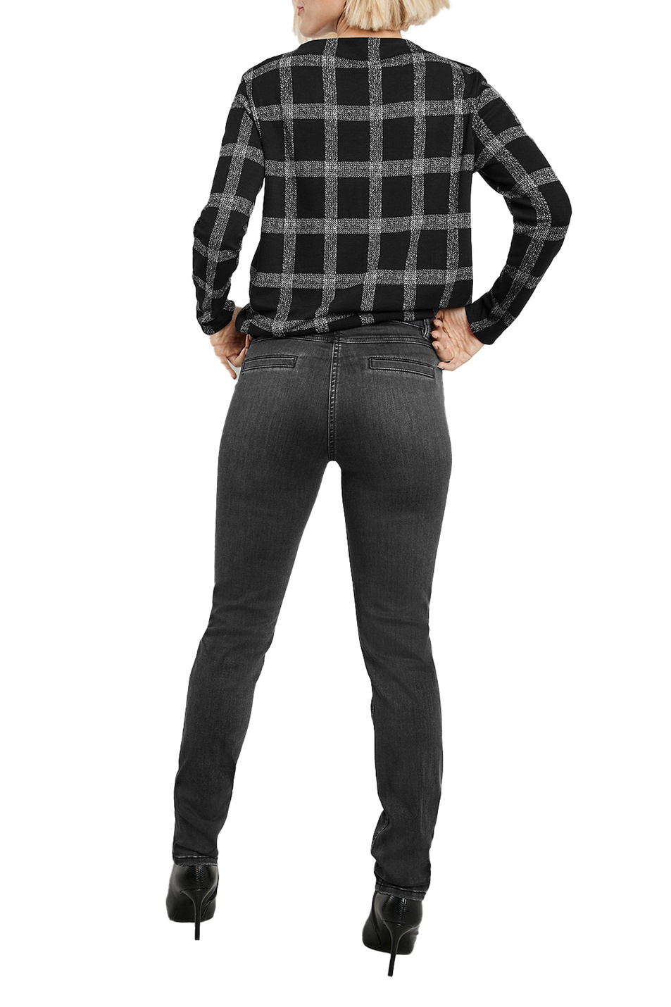 Женский Gerry Weber Джинсы зауженного кроя (цвет ), артикул 722063-66808-Best4me Slim | Фото 5