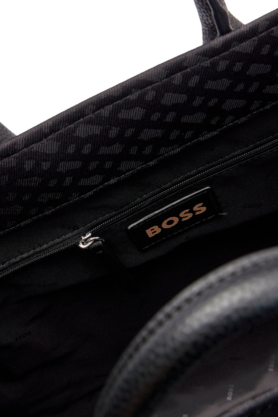 Сумка-тоут с монограммой|Основной цвет:Черный Женский BOSS Сумка-тоут с монограммой (цвет ), артикул 50499090 | Фото 4