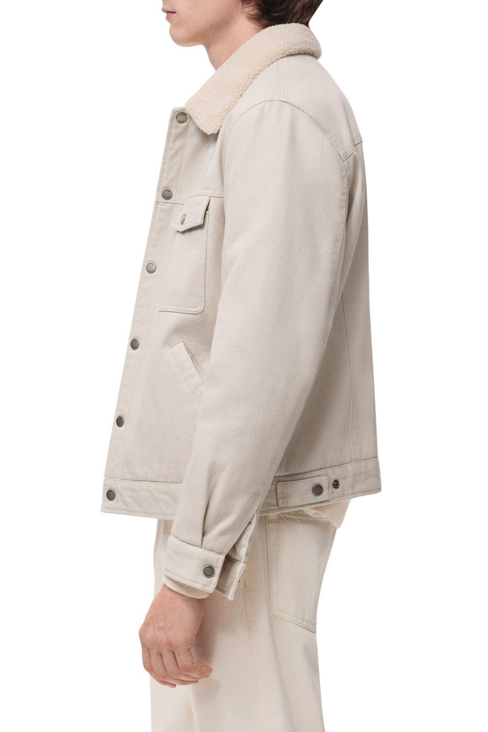 Мужской Mango Man Куртка джинсовая WASP (цвет ), артикул 27061189 | Фото 4