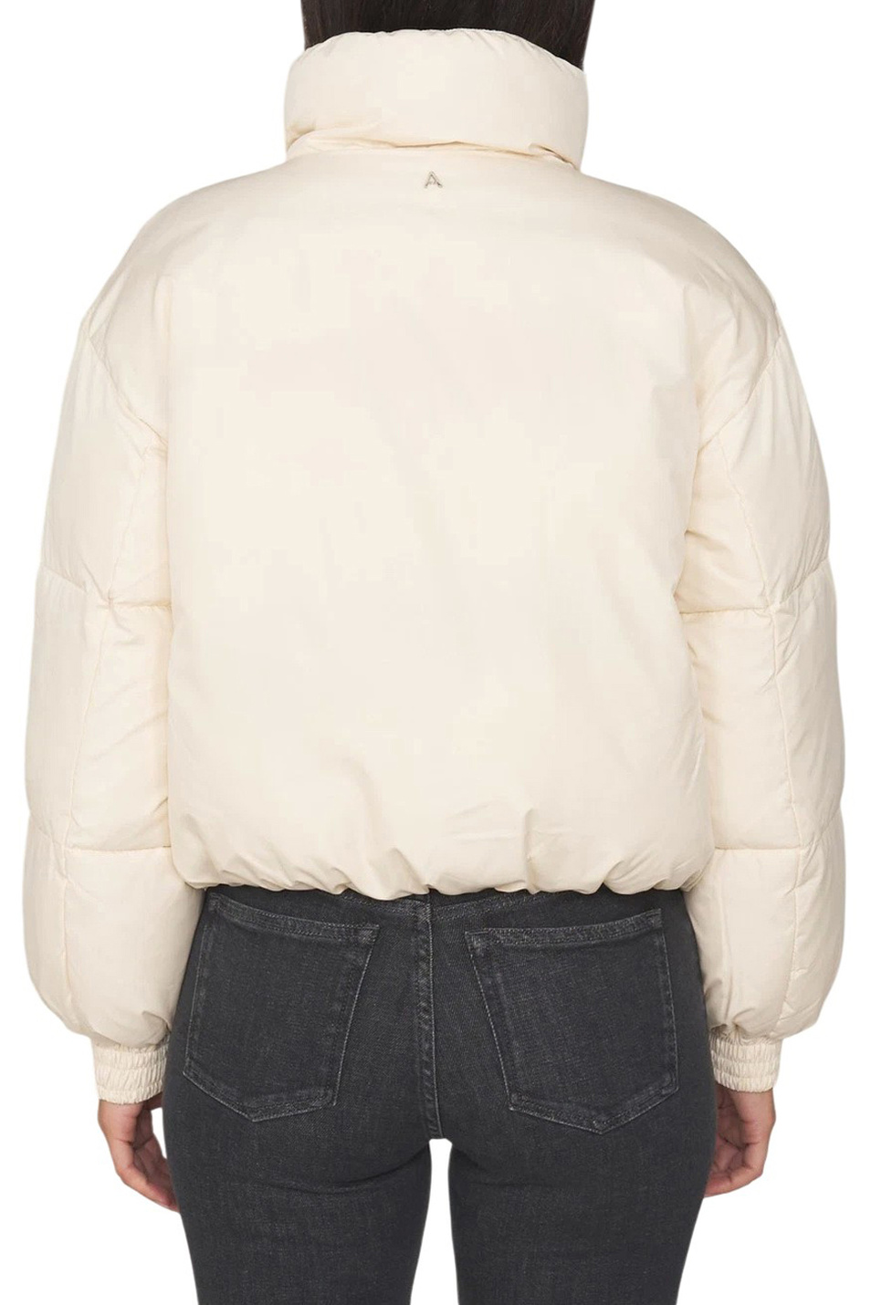 Куртка стеганая с шарфом|Основной цвет:Кремовый Женский TWINSET Milano Куртка стеганая с шарфом (цвет ), артикул 252AT2220 | Фото 4