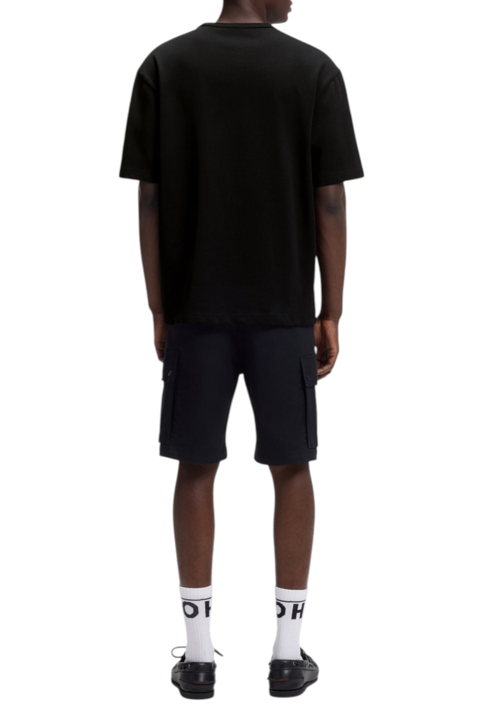 Мужской HUGO Футболка Dobul из хлопка (цвет ), артикул 50558407 | Фото 4