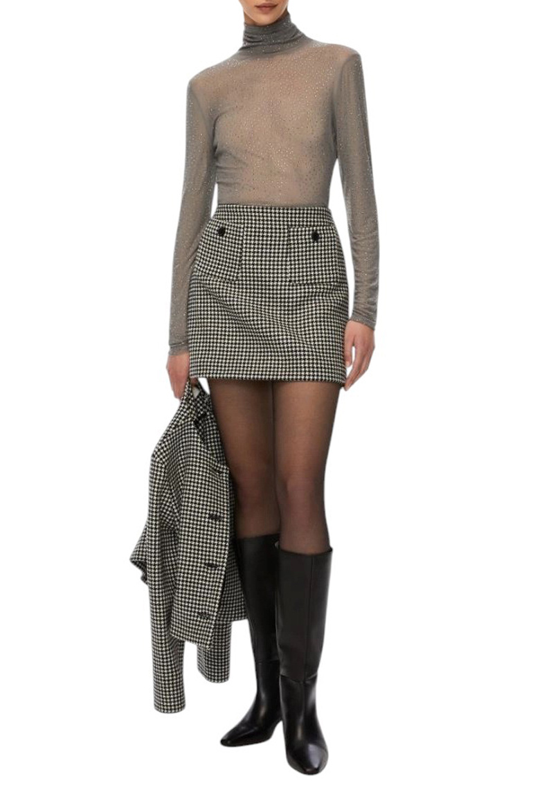 Женский iBLUES Водолазка REPORT со стразами (цвет ), артикул 2527946012 | Фото 2