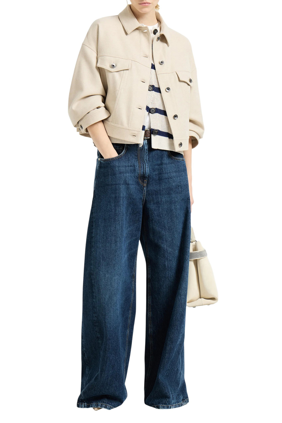 Женский Brunello Cucinelli Кардиган из хлопка (цвет ), артикул M19225716 | Фото 2