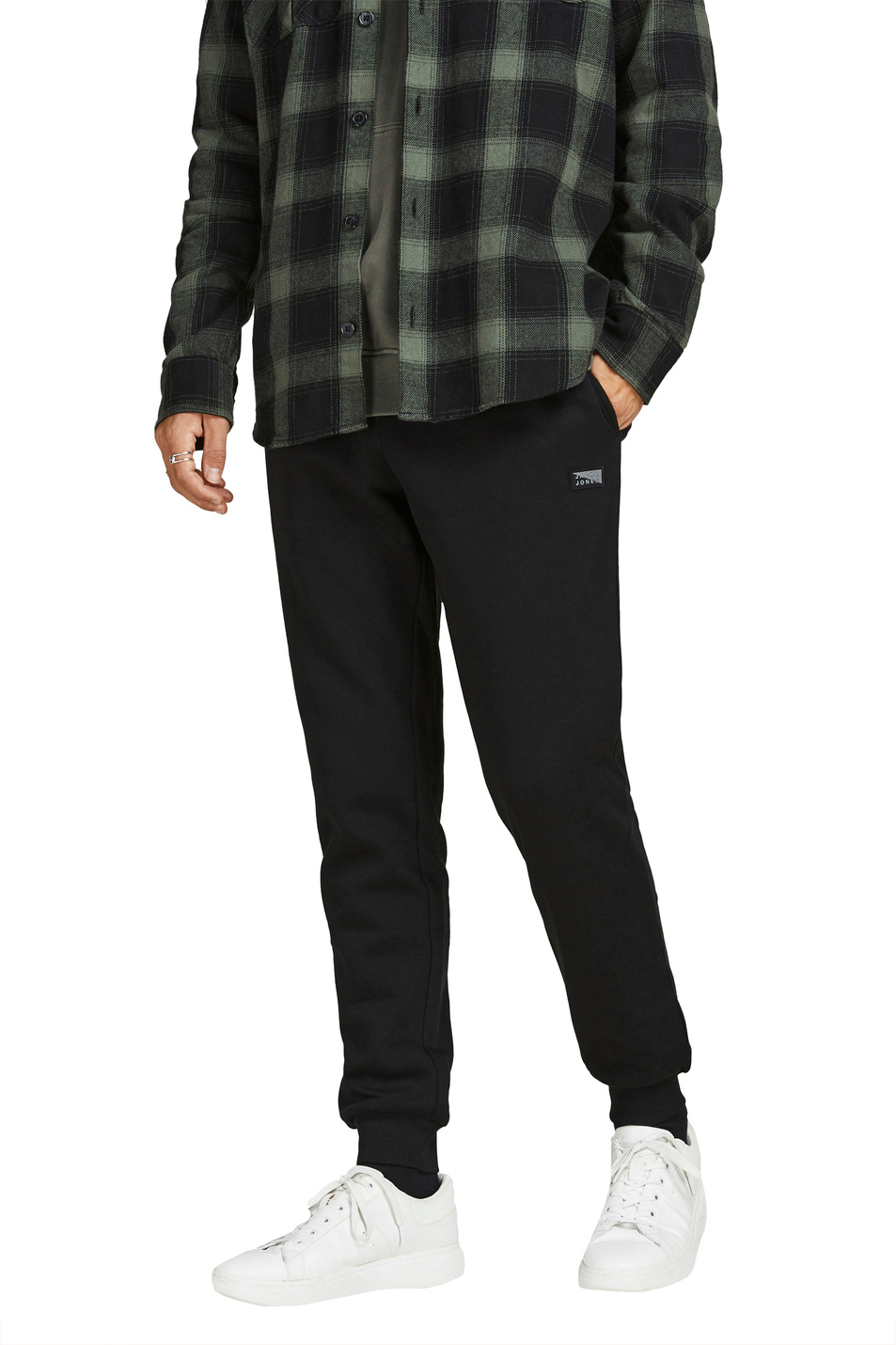 Мужской Jack & Jones Брюки-джоггеры GORDON с логотипом (цвет ), артикул 12201238 | Фото 4