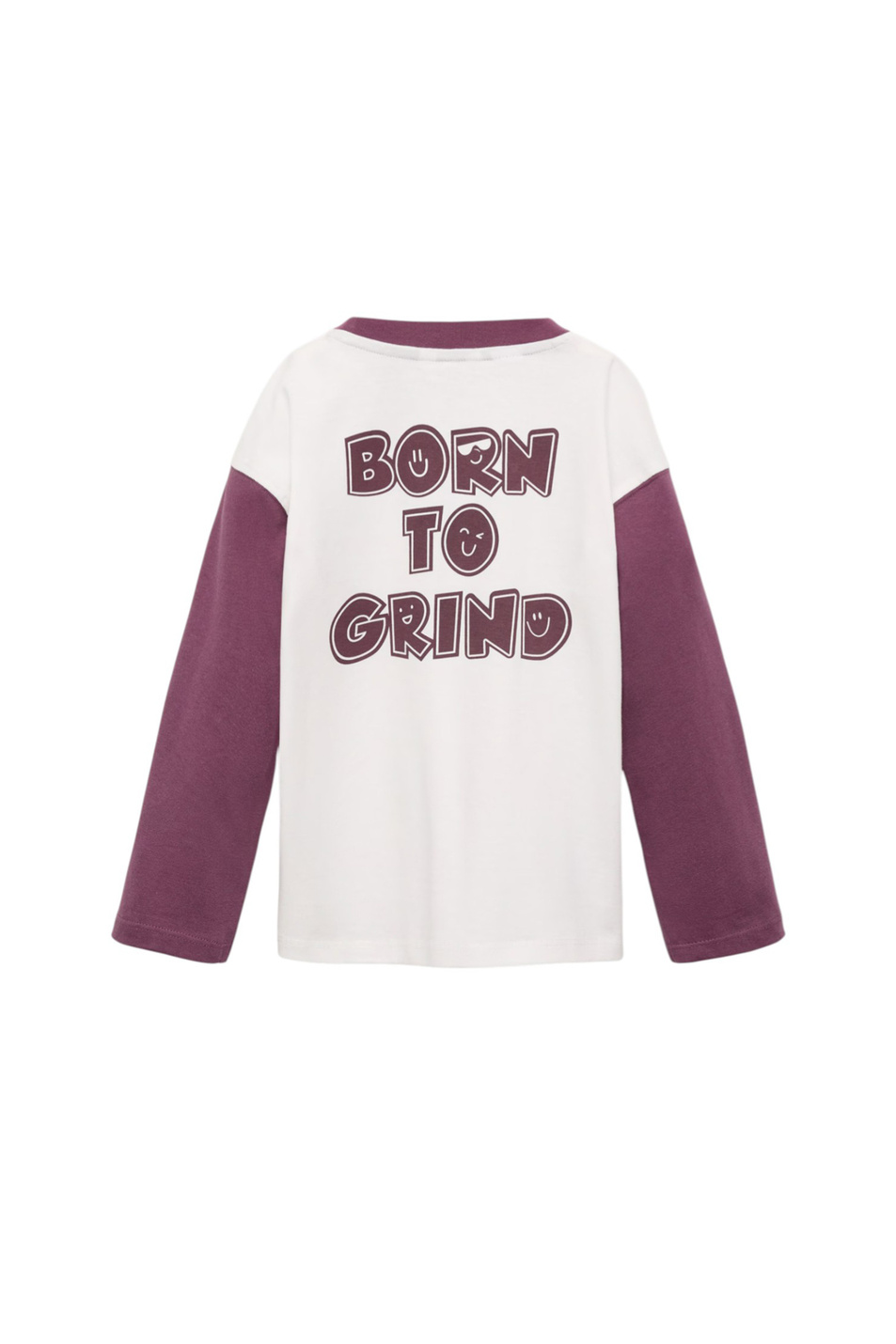 Мальчикам Mango Kids Лонгслив GRIND с принтом (цвет ), артикул 17033296 | Фото 2