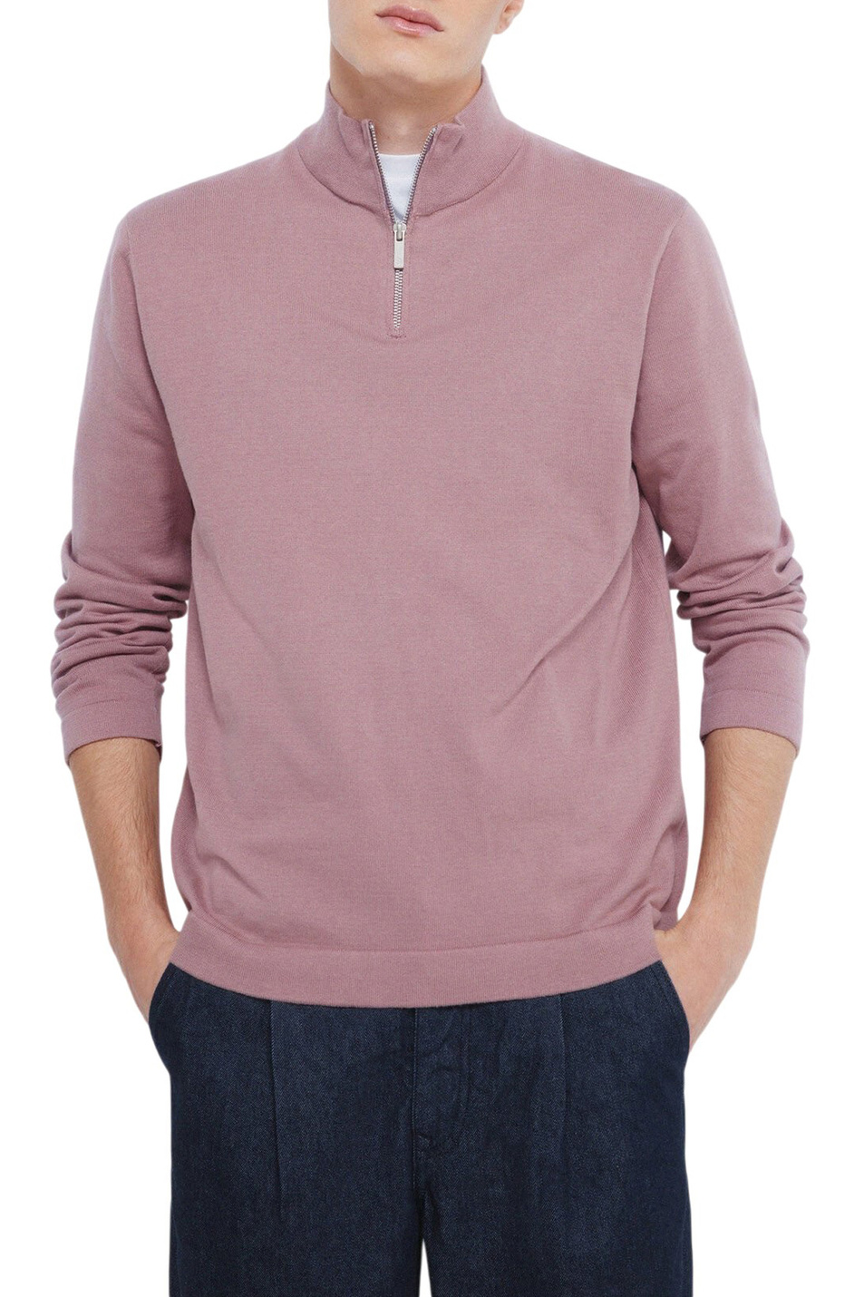 Мужской Springfield Джемпер с воротником на молнии (цвет ), артикул 1402512 | Фото 1