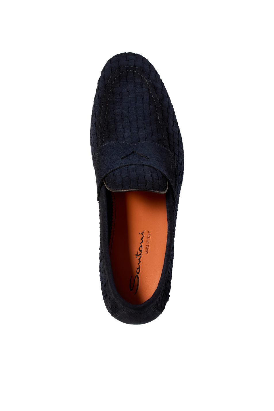 Мужской Santoni Лоферы GWENDAL из натуральной замши (цвет ), артикул MCNG13903LA3SAYCU62 | Фото 4