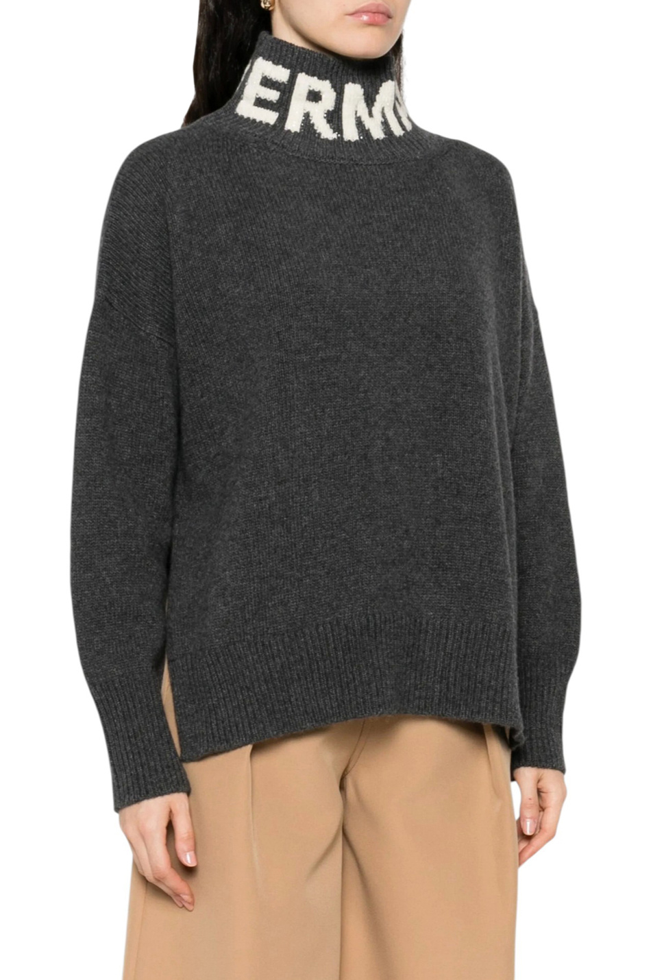 Женский Ermanno Firenze Свитер из смесовой шерсти (цвет ), артикул D47EM027EO1 | Фото 4