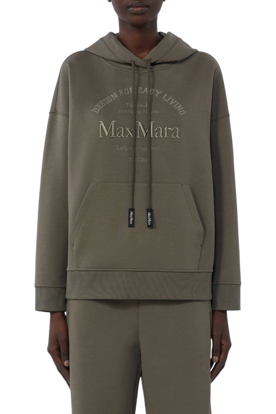 Женский Max Mara Худи ANDREA с логотипом (цвет ), артикул 2619921021 | Фото 3