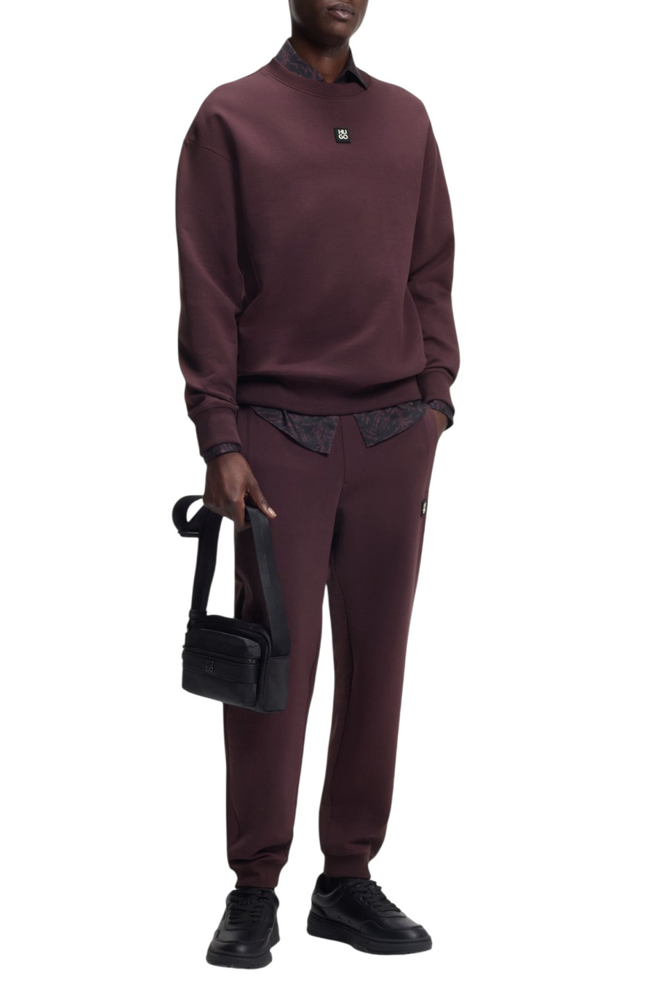 Мужской HUGO Свитшот Dettil с логотипом (цвет ), артикул 50533689 | Фото 3