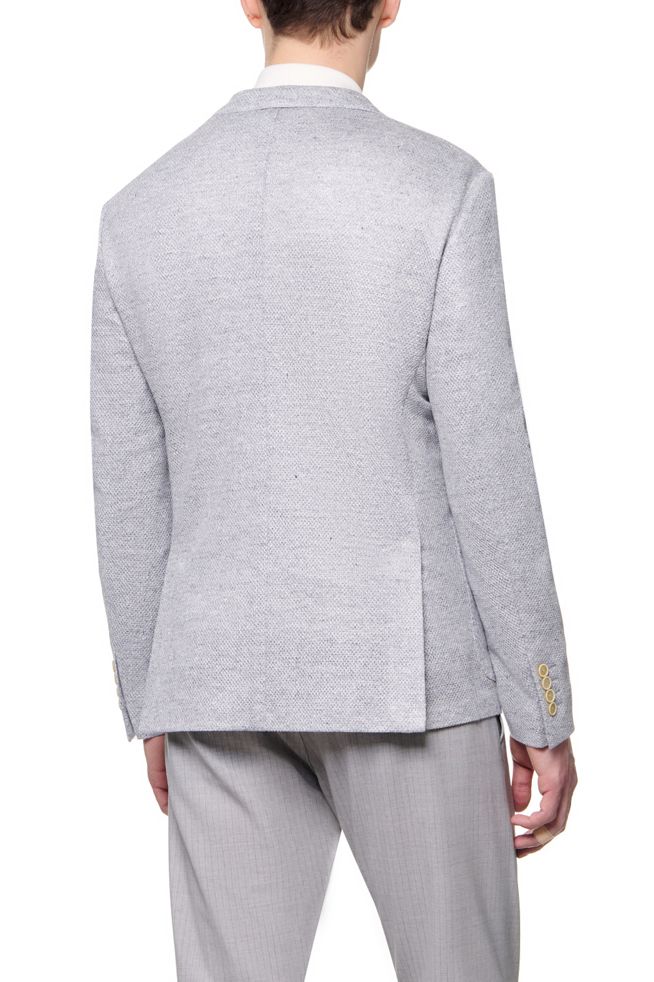 Eleventy Однобортный льняной пиджак (цвет ), артикул E70GIAA05-TES0E124 | Фото 5