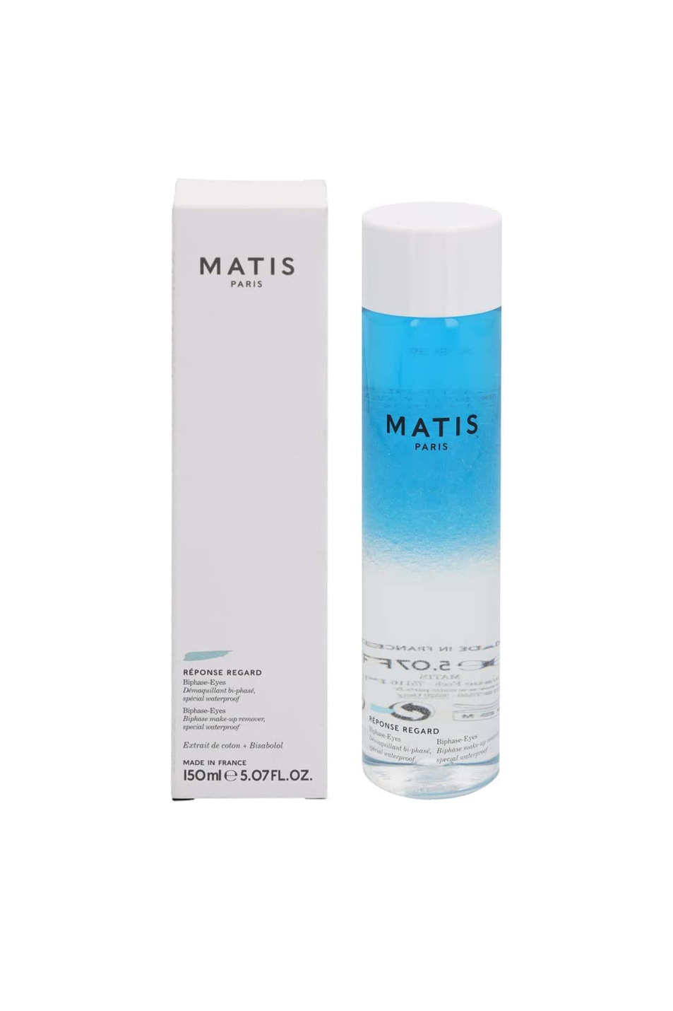 MATIS 2-фазный лосьон для снятия водостойкого макияжа с глаз REPONSE REGARD, 150 мл (цвет ), артикул 37550 | Фото 1