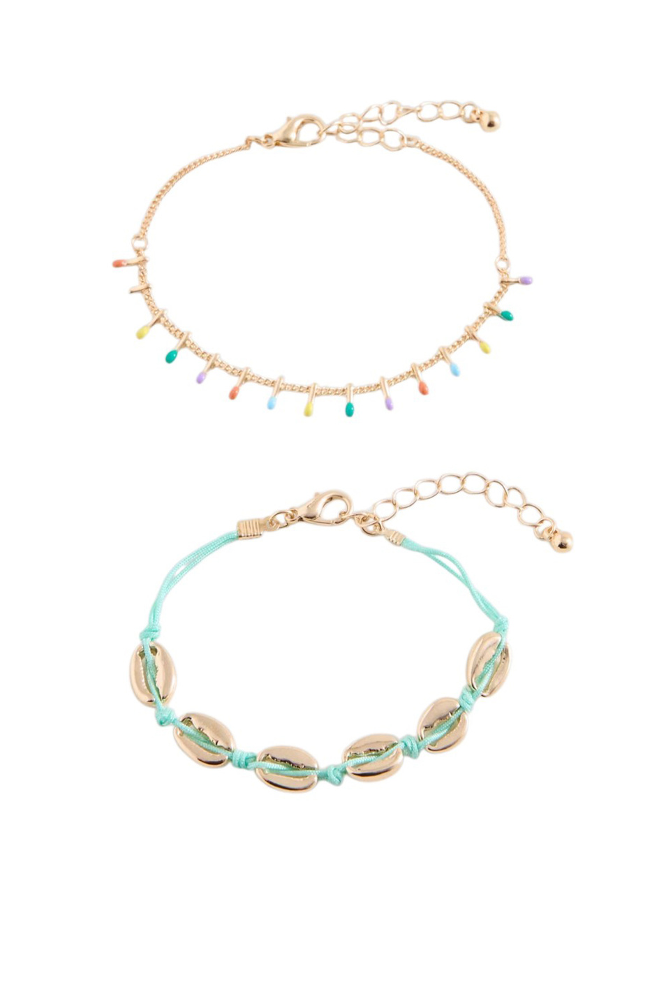 Девочкам Mango Kids Браслет на ногу ANKLET в комплекте из 2 шт (цвет ), артикул 37051354 | Фото 1