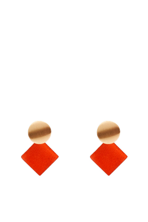 Parfois Серьги-гвоздики с геометрическими деталями ( цвет), артикул 198405 | Фото 1