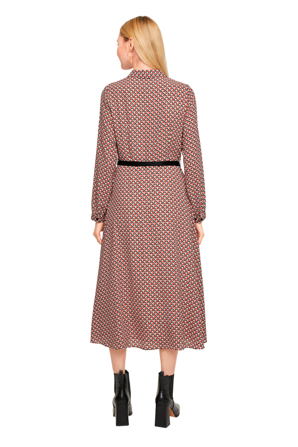 Comma Платье-рубашка с принтом (цвет ), артикул 81.1Q1.82.5899 | Фото 3