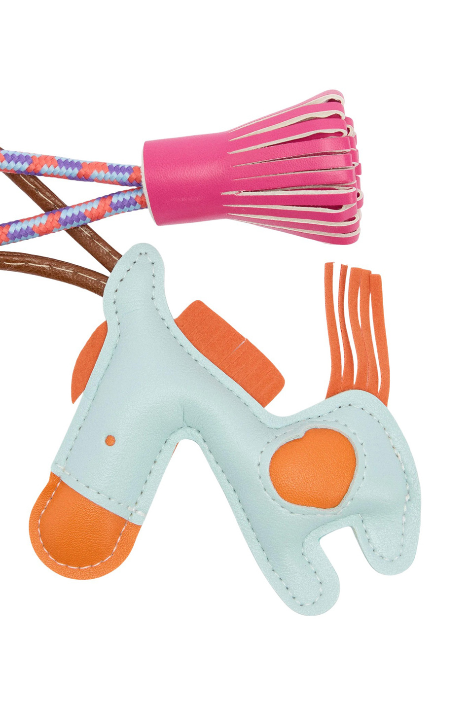 Брелок с подвеской в виде лошади|Основной цвет:Разноцветный Женский Parfois Брелок с подвеской в виде лошади (цвет ), артикул 242522 | Фото 2