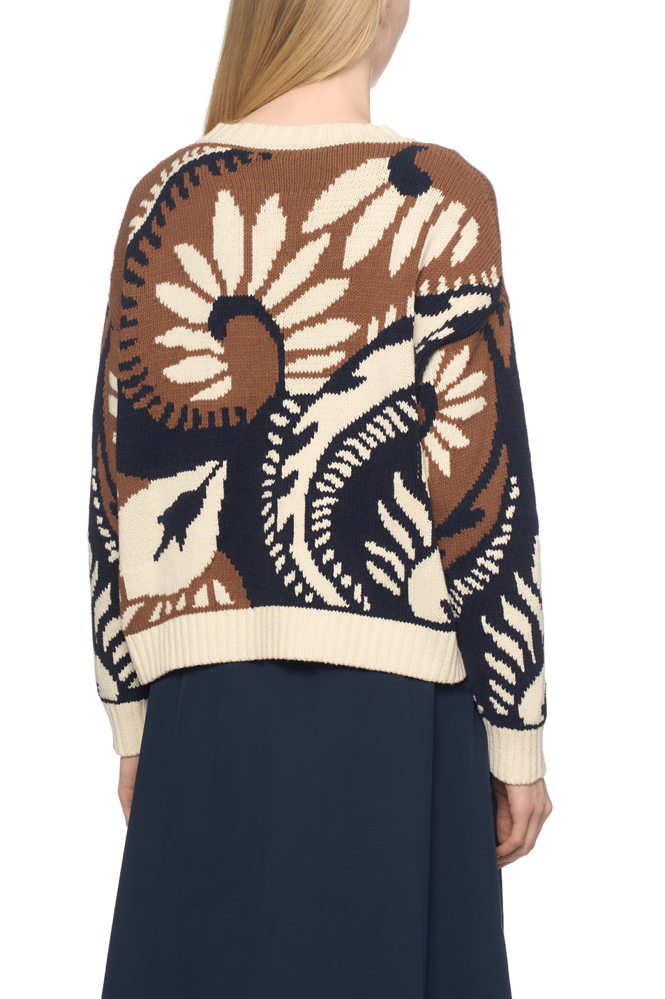 Женский Weekend Max Mara Джемпер CELEBRE с принтом (цвет ), артикул 2615361171 | Фото 5