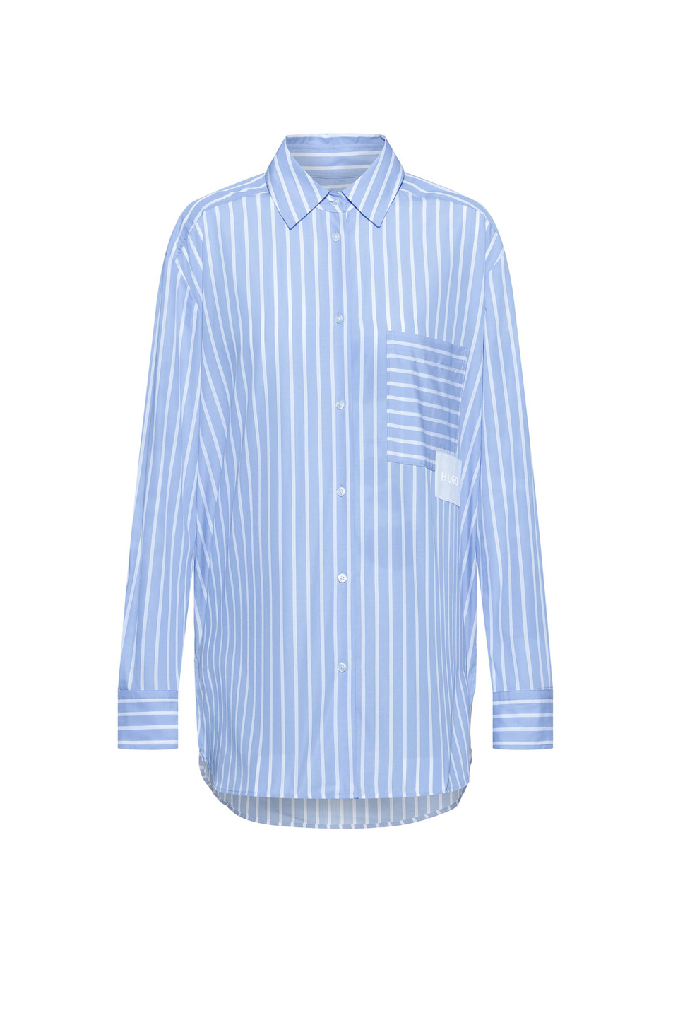 HUGO Рубашка оверсайз из натурального хлопка (цвет ), артикул 50467390 | Фото 1