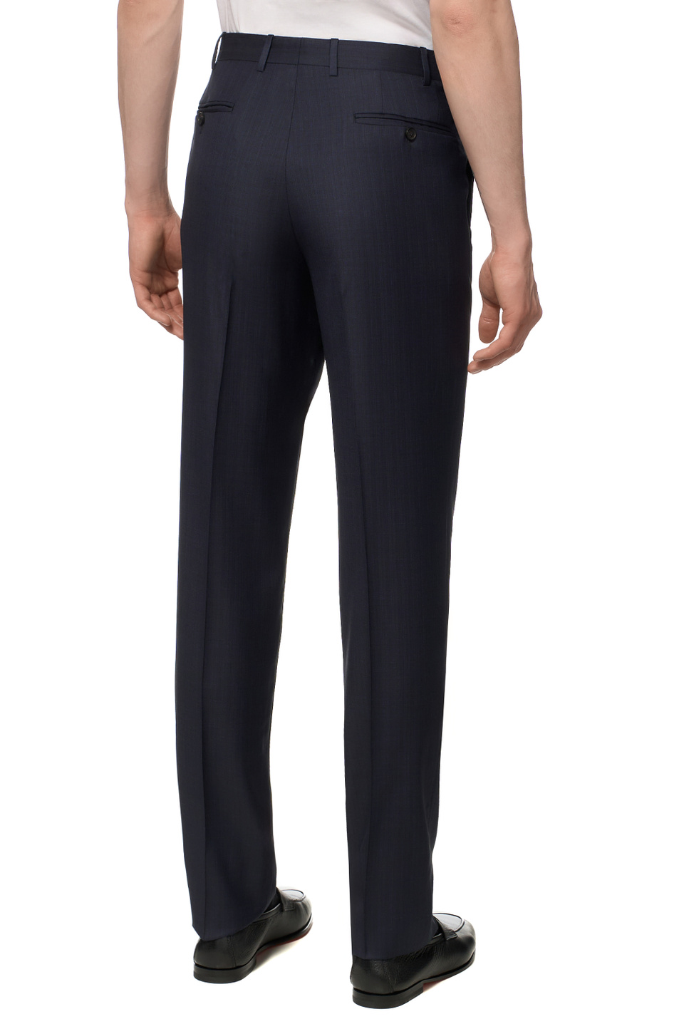 Мужской Canali Костюм из шерсти и шелка (цвет ), артикул E11220/19BX00570 | Фото 9