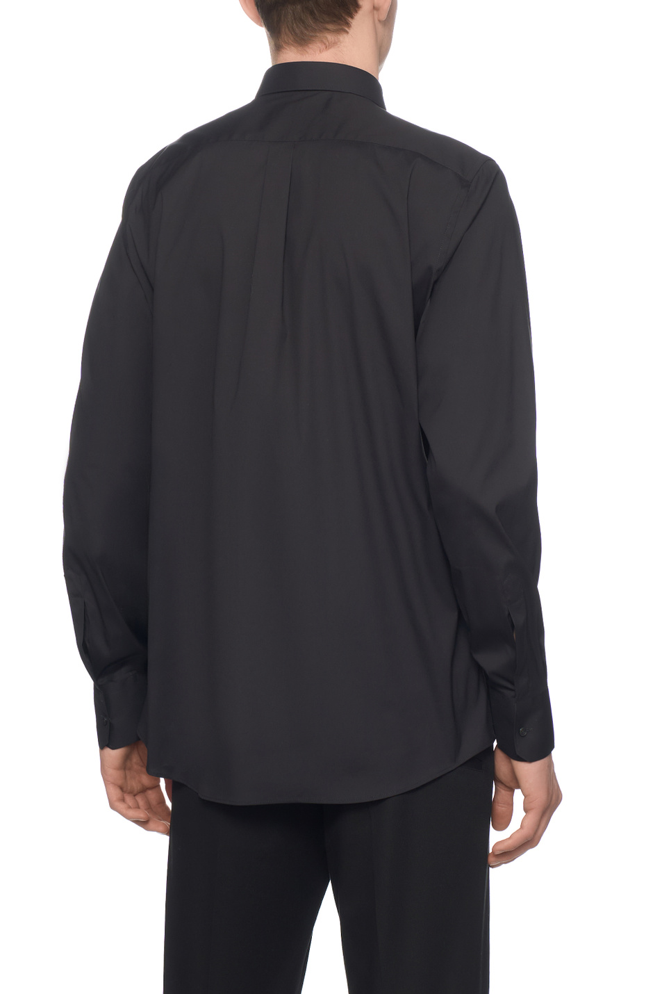 Рубашка из хлопка|Основной цвет:Черный Мужской Dolce & Gabbana Рубашка из хлопка (цвет ), артикул G5OI6T-FUMRY | Фото 5