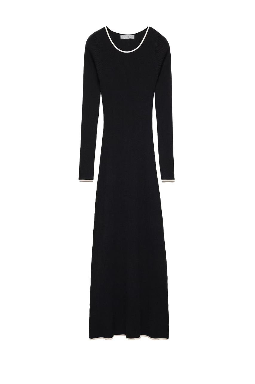 Платье SHADOWIN из смесовой вискозы|Основной цвет:Черный|Артикул:67084043 | Фото 1