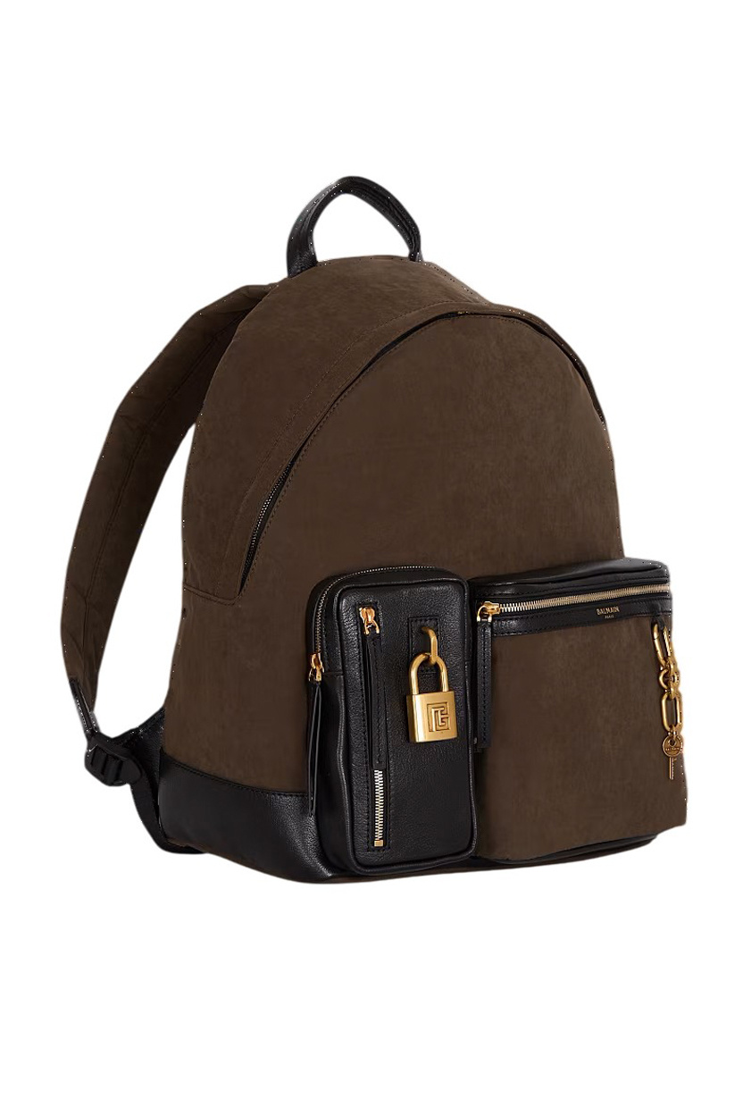 Мужской Balmain Рюкзак Pulse с кожаными вставками (цвет ), артикул GM1GE276TNRO | Фото 2