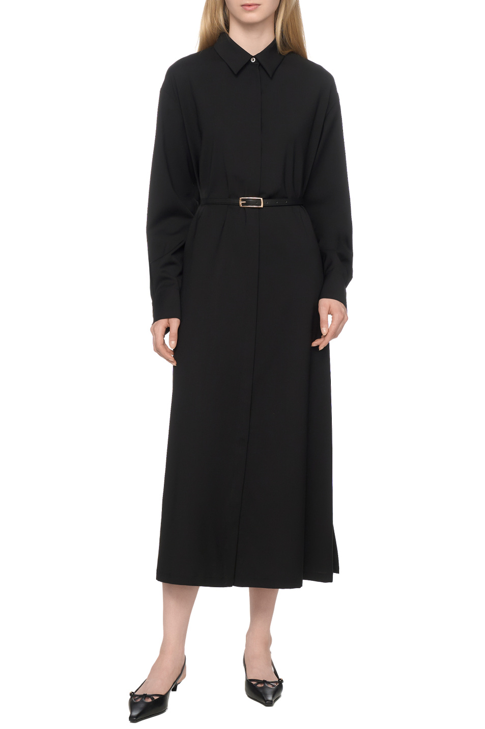 Женский Max Mara Платье BABELE из шерсти (цвет ), артикул 2526226151 | Фото 4